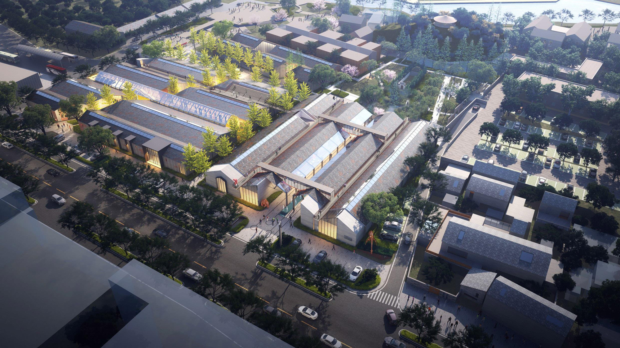 杭州玉皇村旅游品市场1#、3#楼改造工程